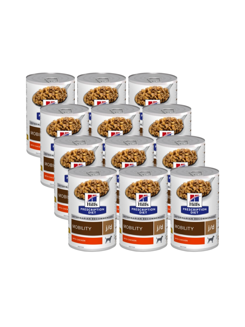 HILL'S PD Prescription Diet Canine j/d 12x370g - puszka