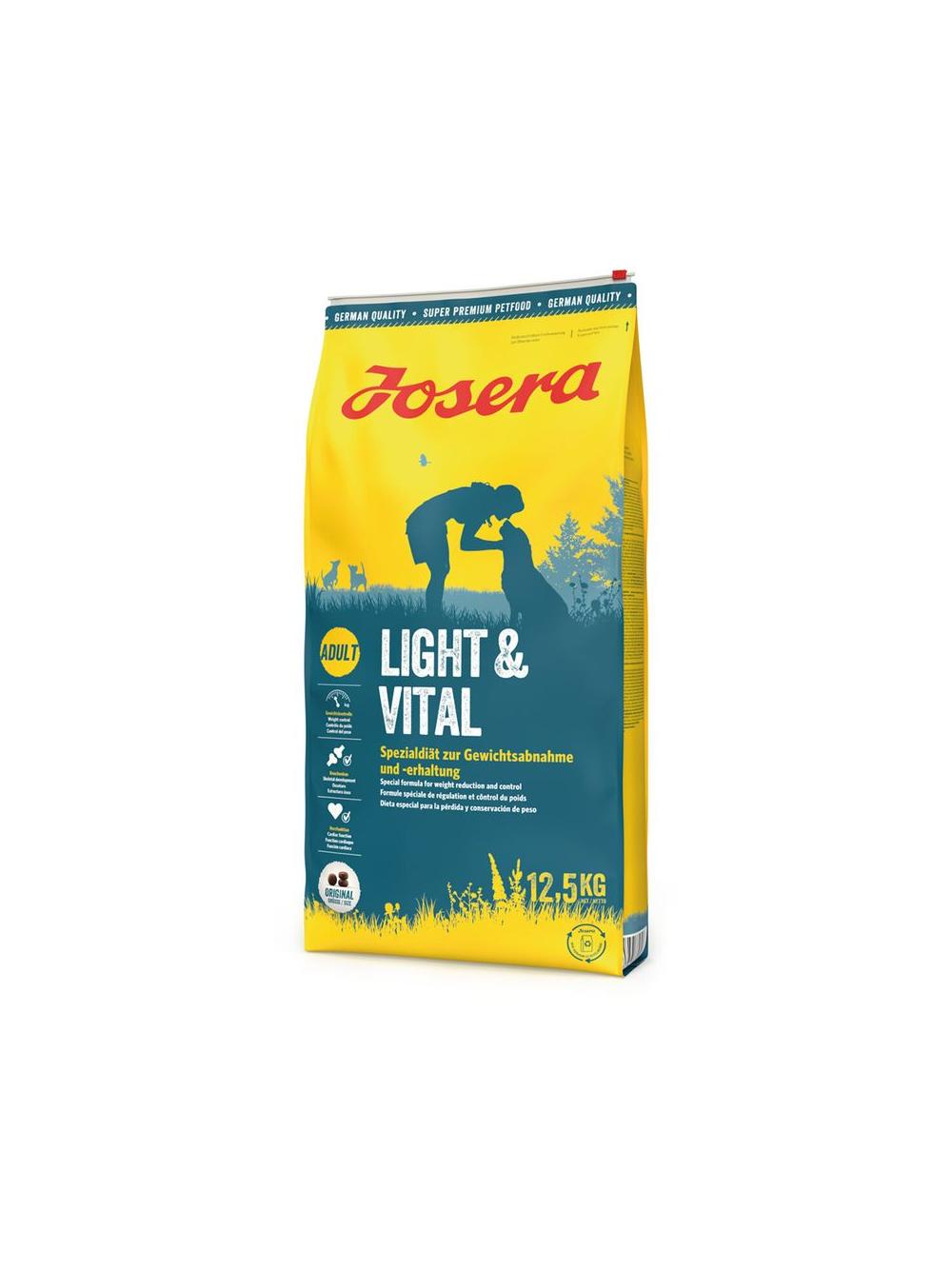 JOSERA Adult Light & Vital 12,5kg opakowanie uszkodzone (6842,6844,9384,9611)!!!