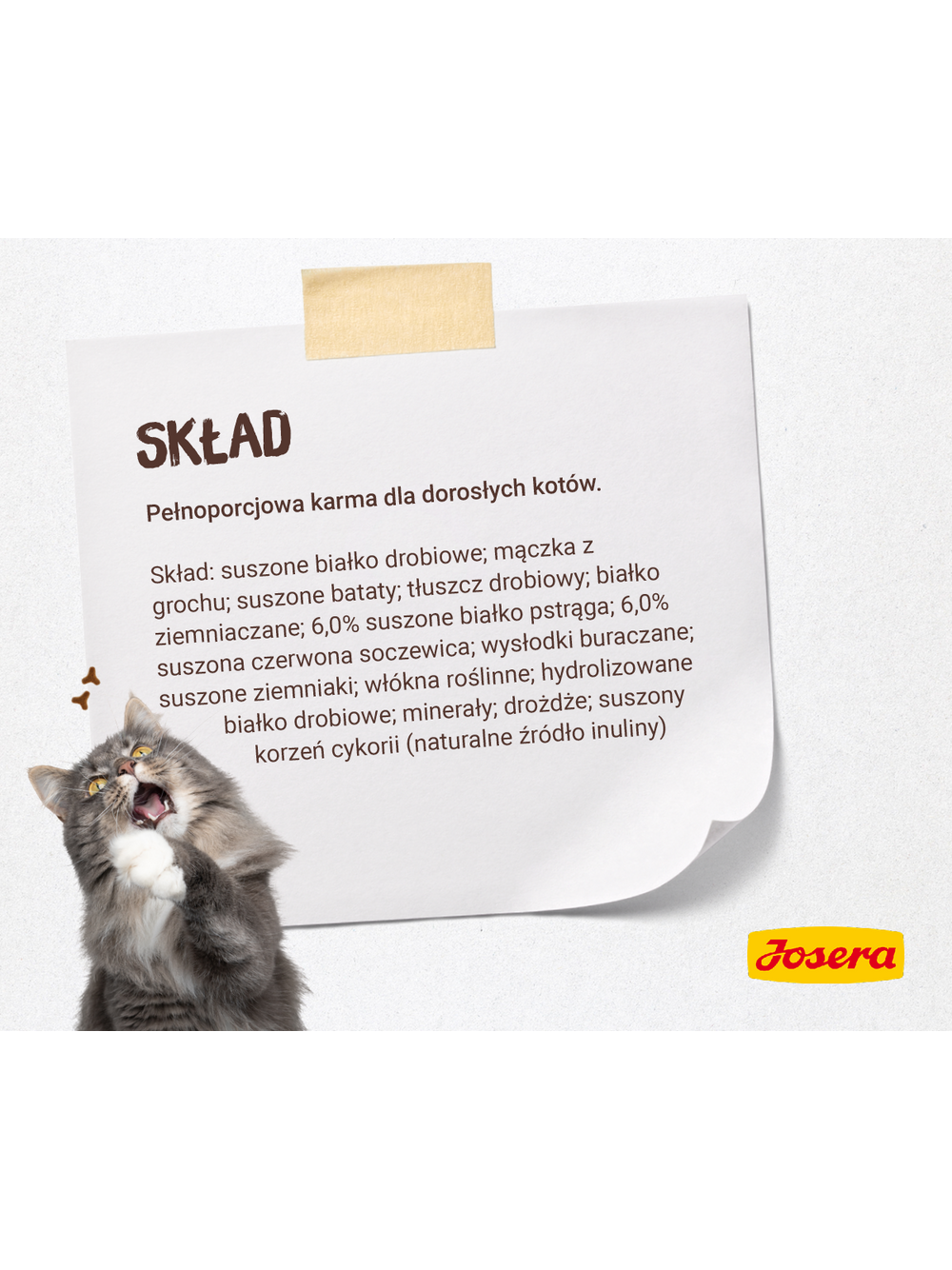 JOSERA Indoor 2kg + NIESPODZIANKA DLA KOTA GRATIS!