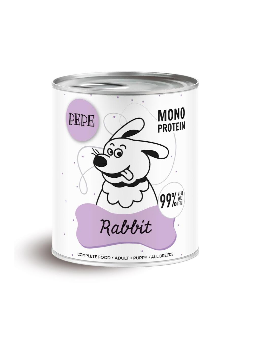 PEPE MONO PROTEIN Rabbit (królik) 800g