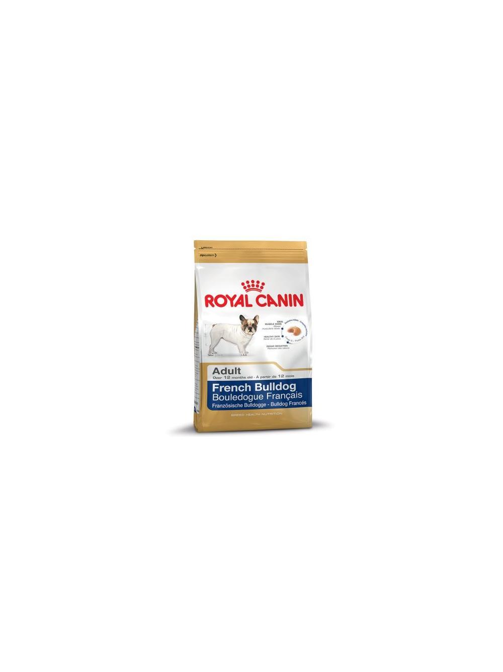 ROYAL CANIN French Bulldog Adult 9kg karma sucha dla psów dorosłych rasy bulldog francuski + niespodzianka dla psa GRATIS!