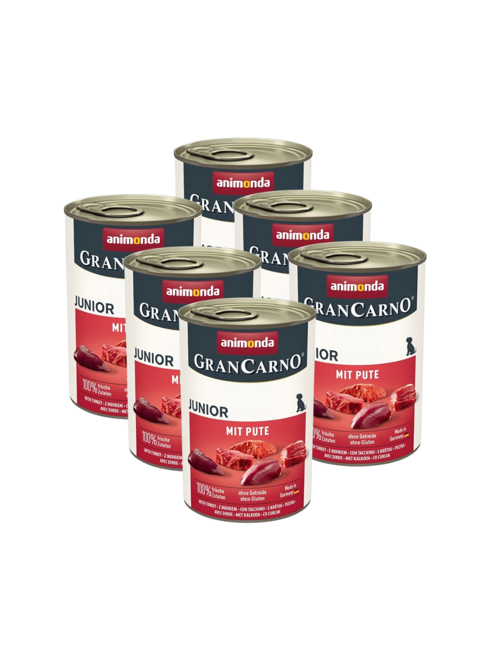 ANIMONDA GranCarno Junior smak: Indyk 6x400g