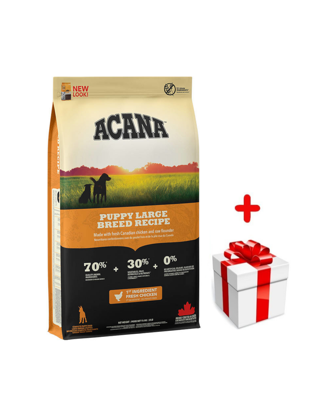ACANA Puppy Large Breed 11,4kg + niespodzianka dla psa GRATIS!