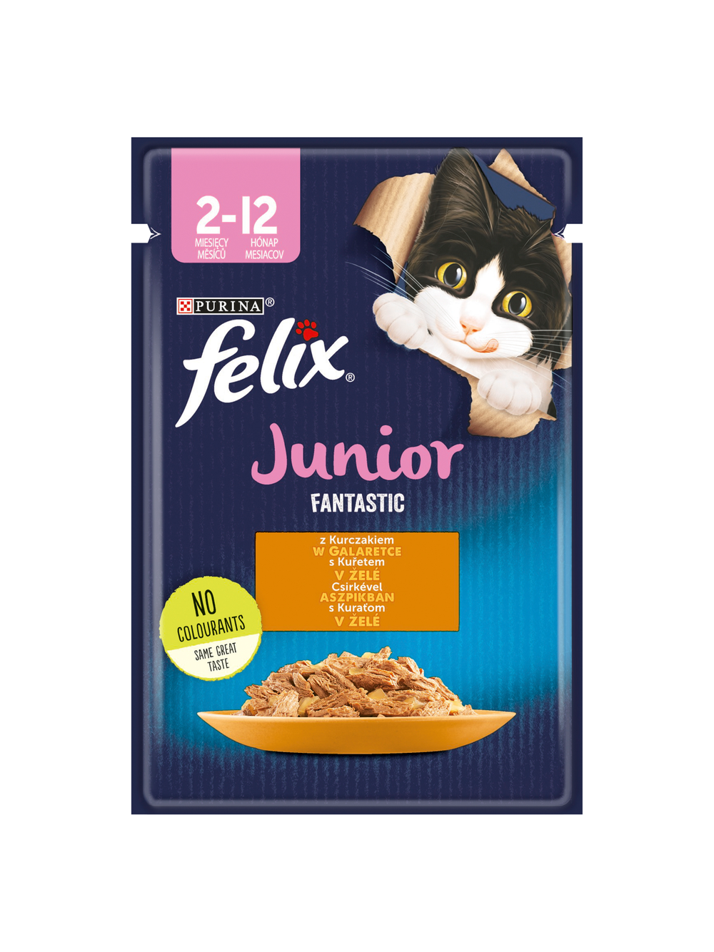 FELIX Junior Kurczak w galaretce - saszetka 26x85g