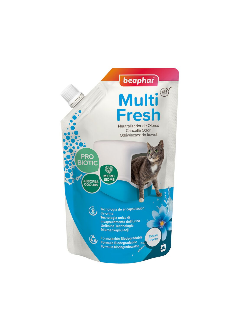 Beaphar MULTI FRESH 400G - odświeżacz do kuwet dla kotów