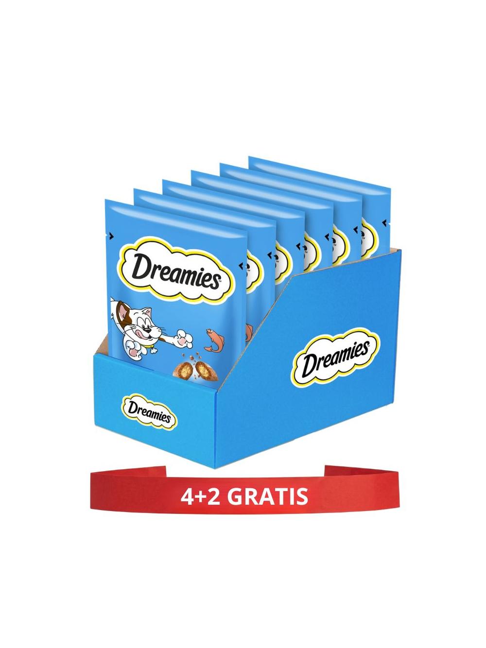 DREAMIES 6x60g –przysmak dla kota, o smaku wybornego łososia