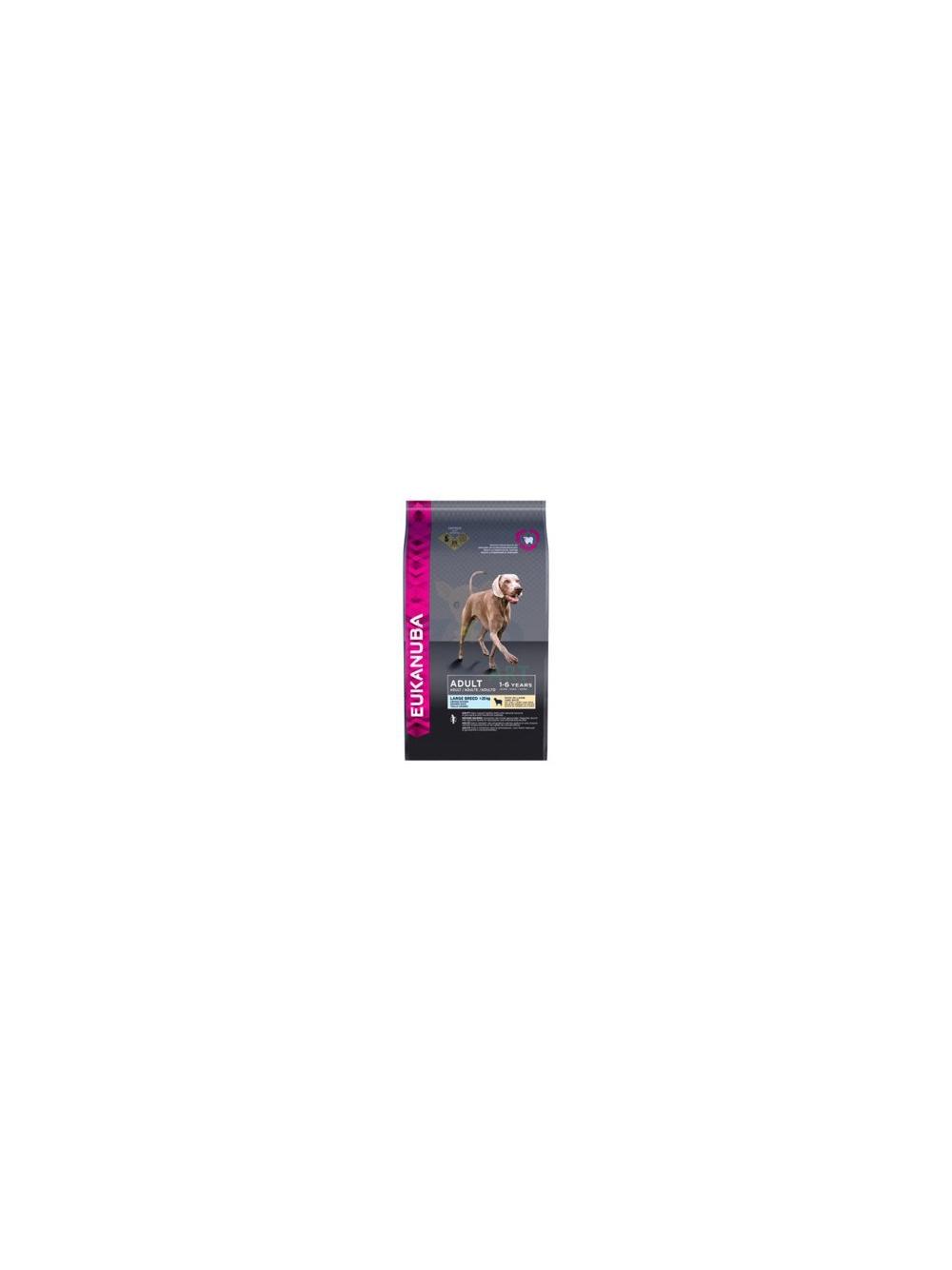 Eukanuba adult large breed lamb&rice 12kg + niespodzianka dla psa GRATIS!