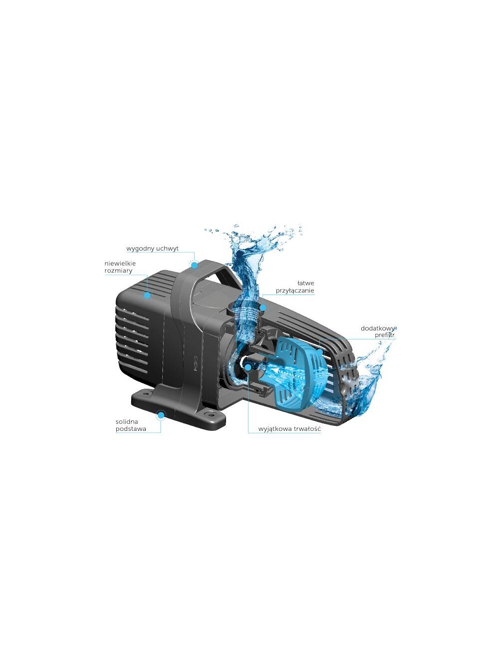 AQUAEL Pompa Fontannowa PFN 8000 ECO 52W 7500 l/h