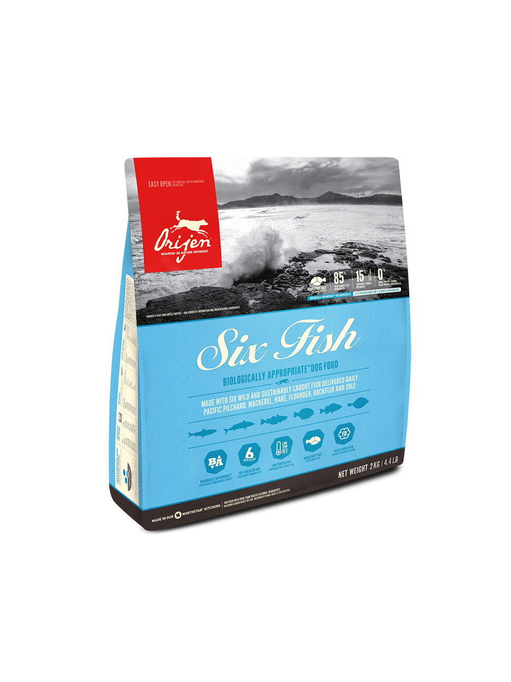 ORIJEN Six Fish Dog 2kg  + niespodzianka dla psa GRATIS!
