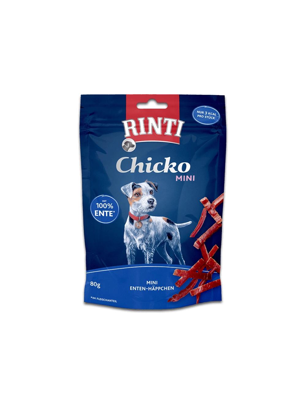 RINTI- Snaks Chicko MINI 80g KACZKA