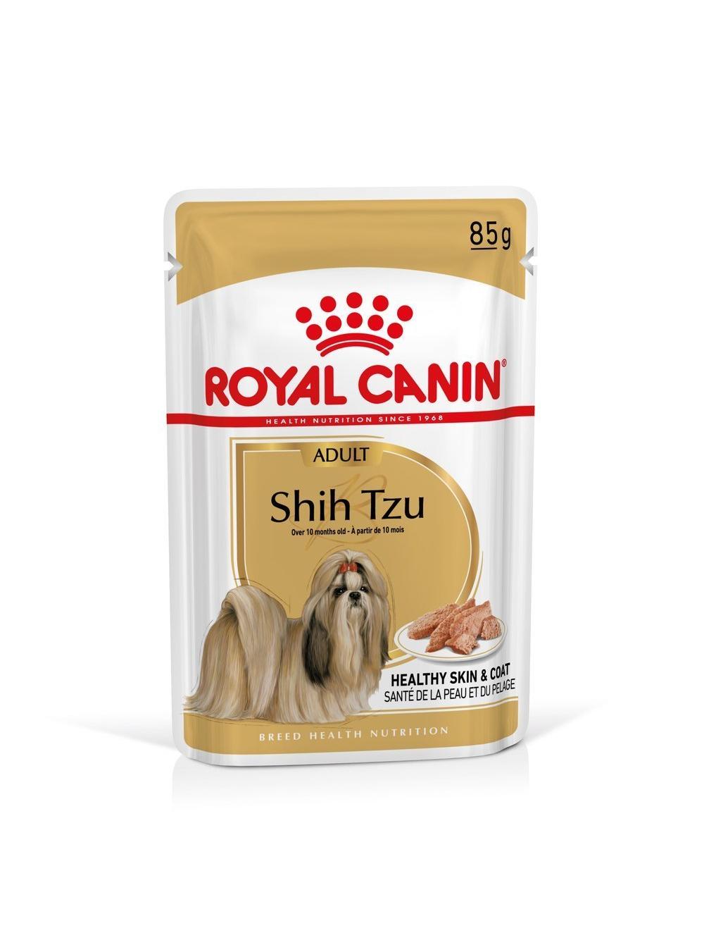 ROYAL CANIN Shih Tzu Adult 12x85g karma mokra -pasztet, dla psów dorosłych rasy shih tzu
