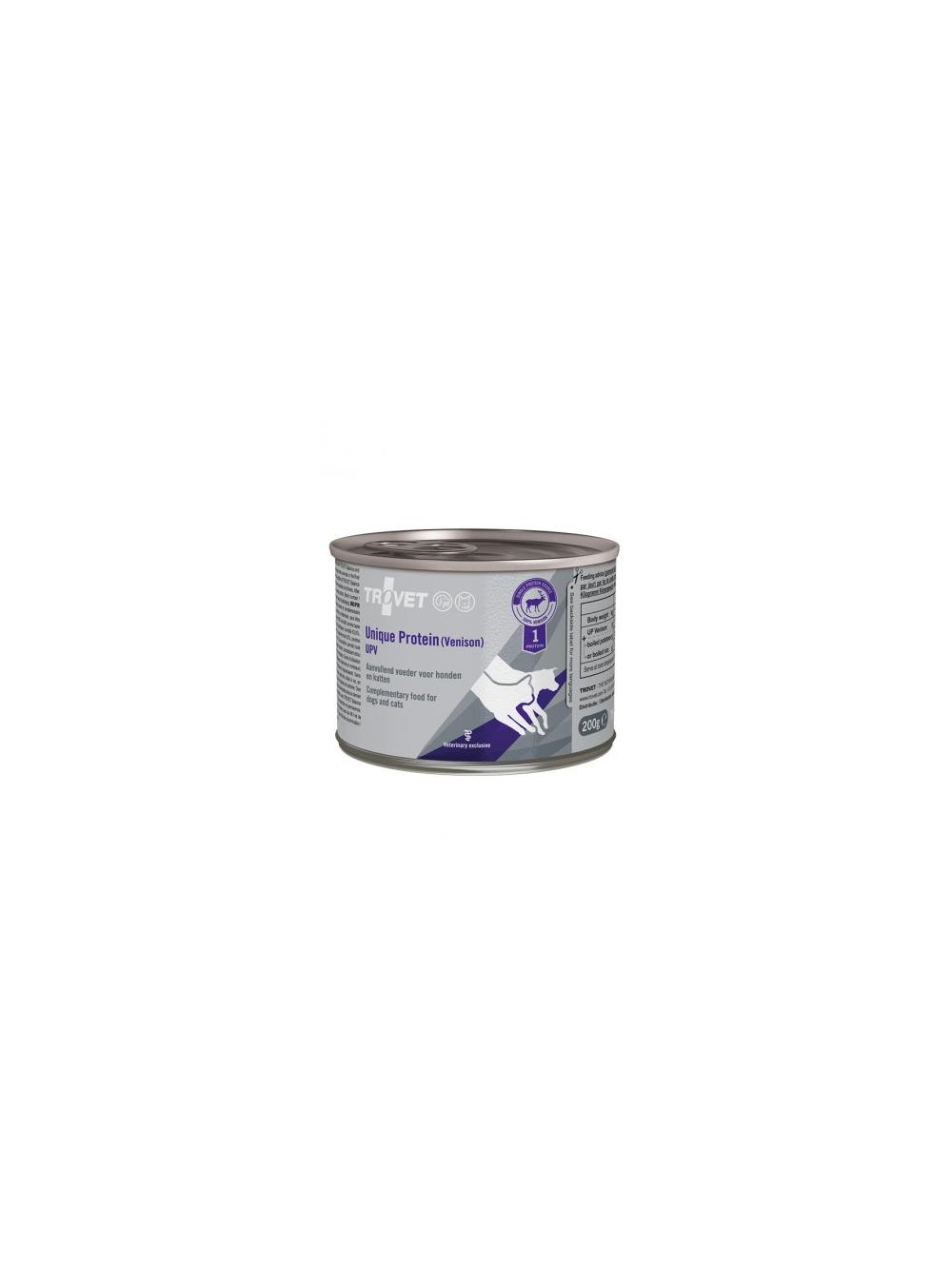 TROVET UPV Unique Protein (Dziczyzna) 12x200g dla kota/psa