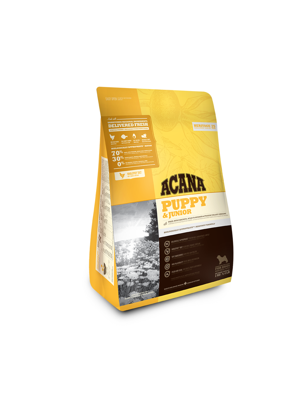ACANA Puppy Junior 2kg + niespodzianka dla psa GRATIS!