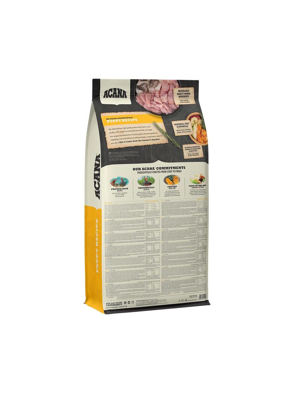 ACANA Puppy Junior 17kg + niespodzianka dla psa GRATIS!