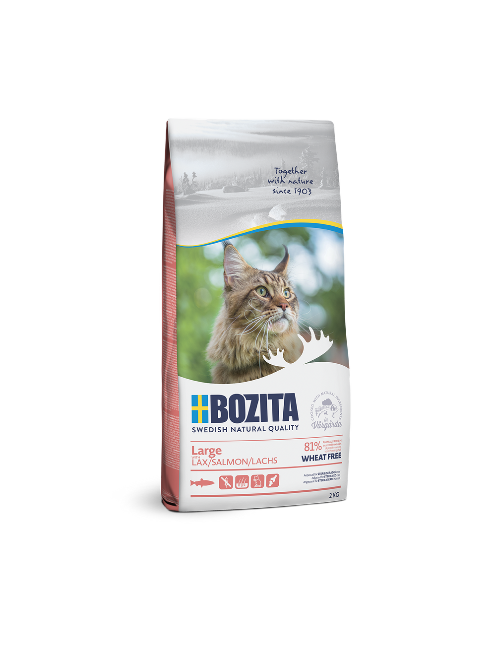 BOZITA Large z łososiem 2kg