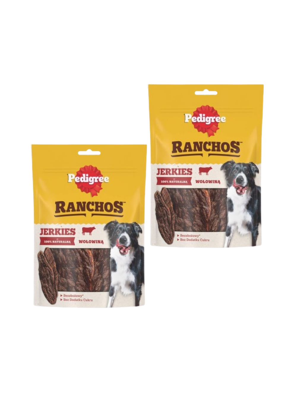 PEDIGREE Ranchos Originals 2x70g - przysmak dla psów z wołowiną