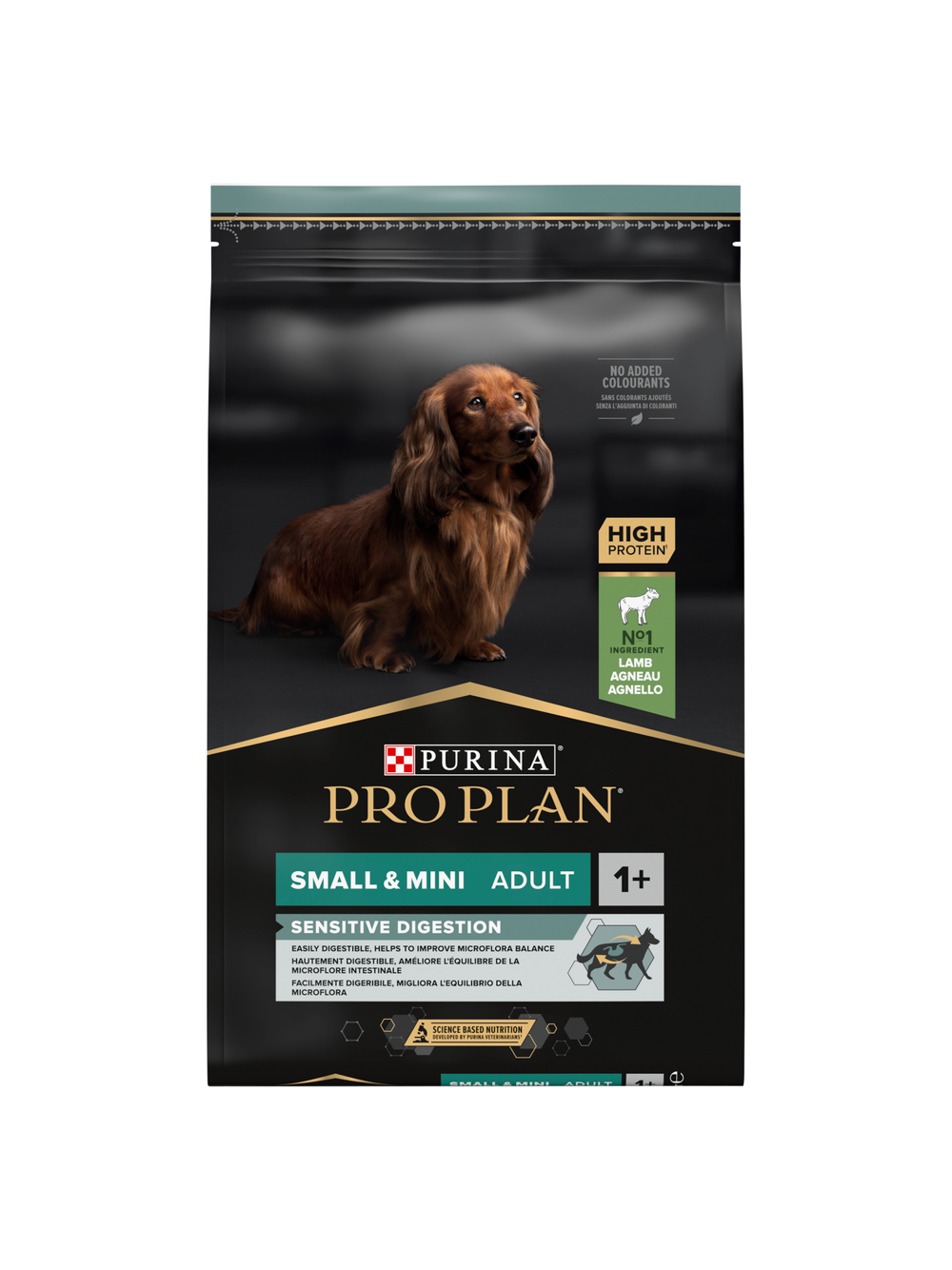 PRO PLAN Sensitive Digestion Small & Mini Karma dla psów bogata w jagnięcinę 7kg+ + niespodzianka dla psa GRATIS!