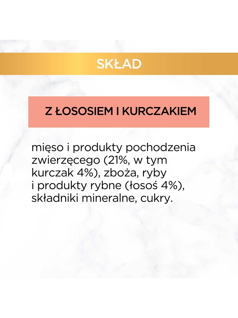 Purina Gourmet Gold łosoś/ kurczak w sosie 72x85g
