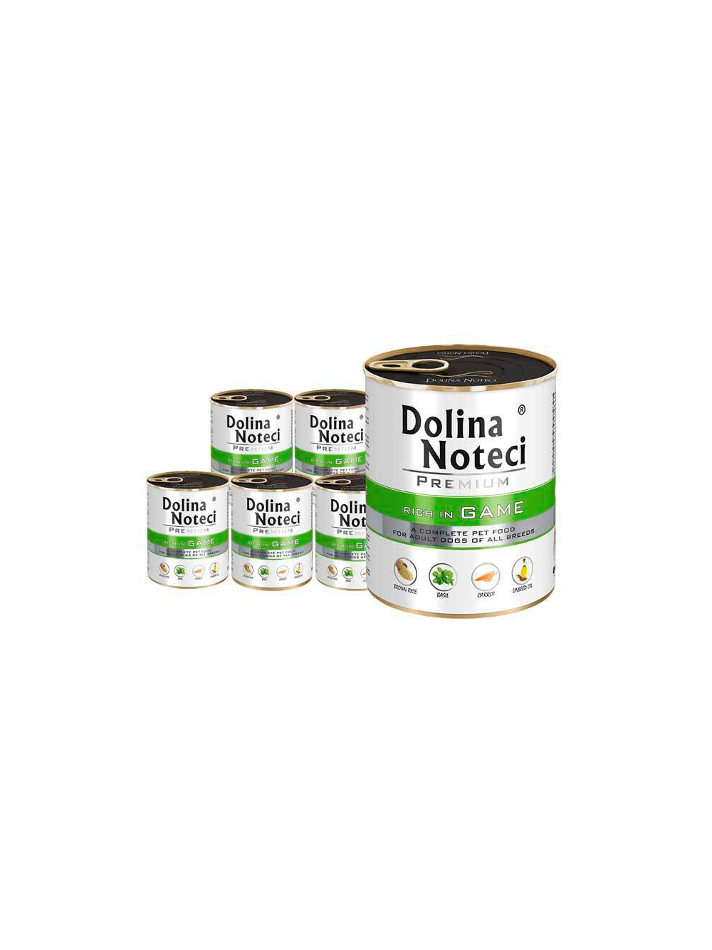 Dolina Noteci PREMIUM bogata w dziczyznę 24x800g