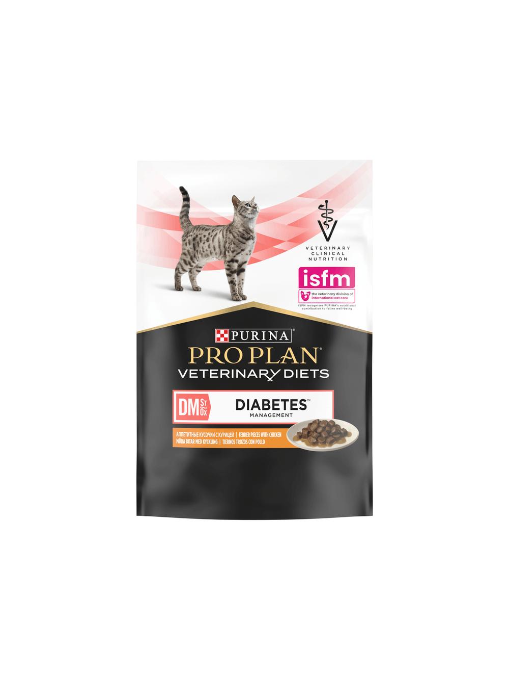 PRO PLAN Veterinary Diets DM St/Ox Diabetes Management Karma dla kotów 85g