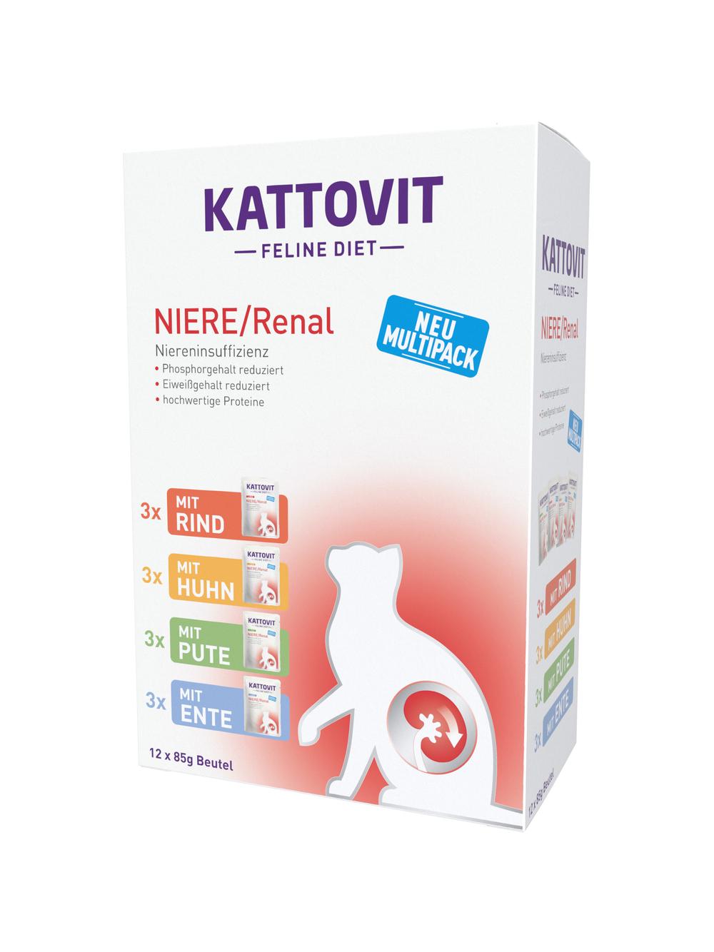 Kattovit- Multipack Renal - 12x85g
