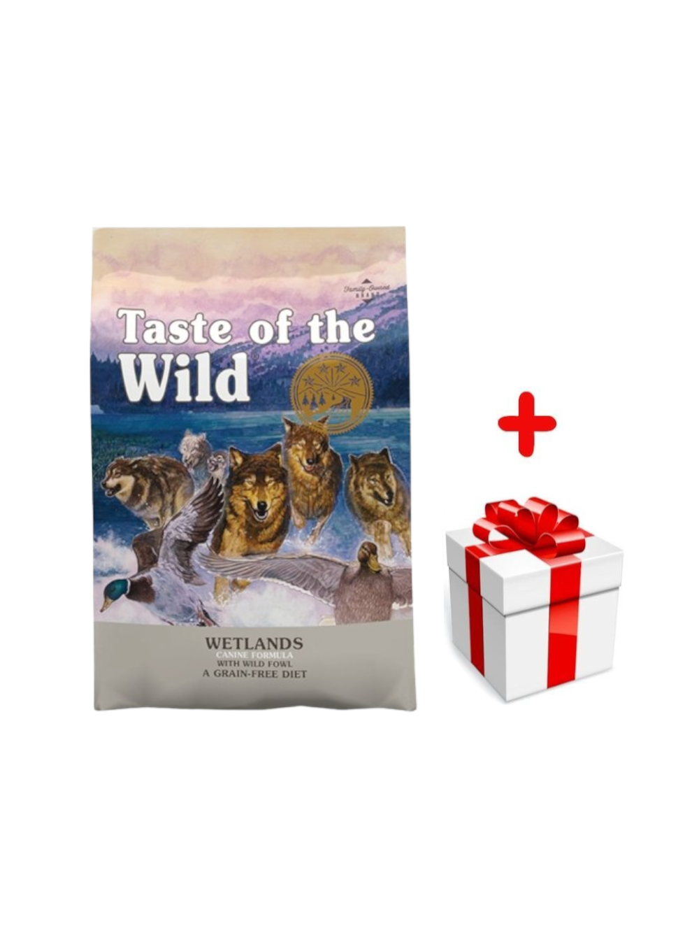 TASTE OF THE WILD Wetlands 5,6kg + niespodzianka dla psa GRATIS!
