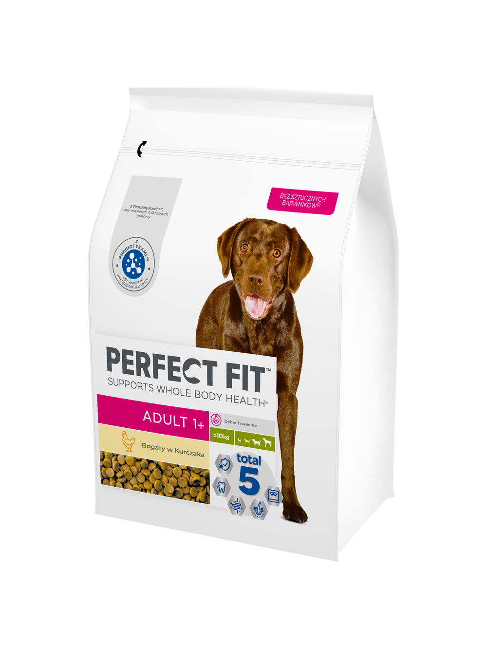 Perfect Fit™ - sucha karma pełnoporcjowa dla dorosłych psów średnich i dużych ras, bogata w kurczaka 2,6kg