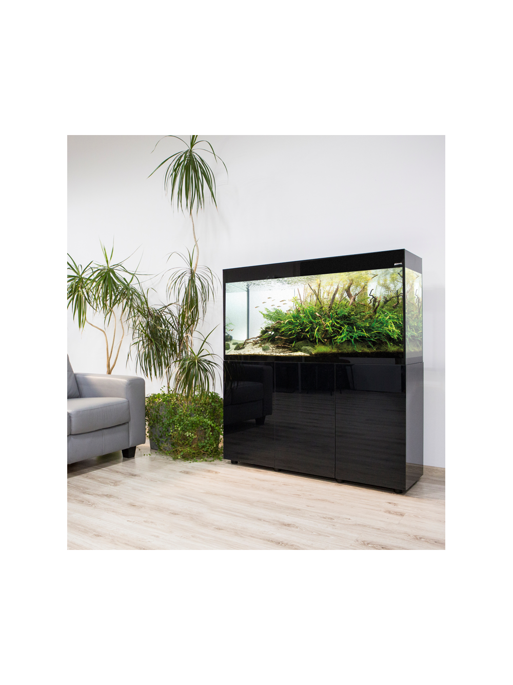 AQUAEL Szafka GLOSSY 120 czarna