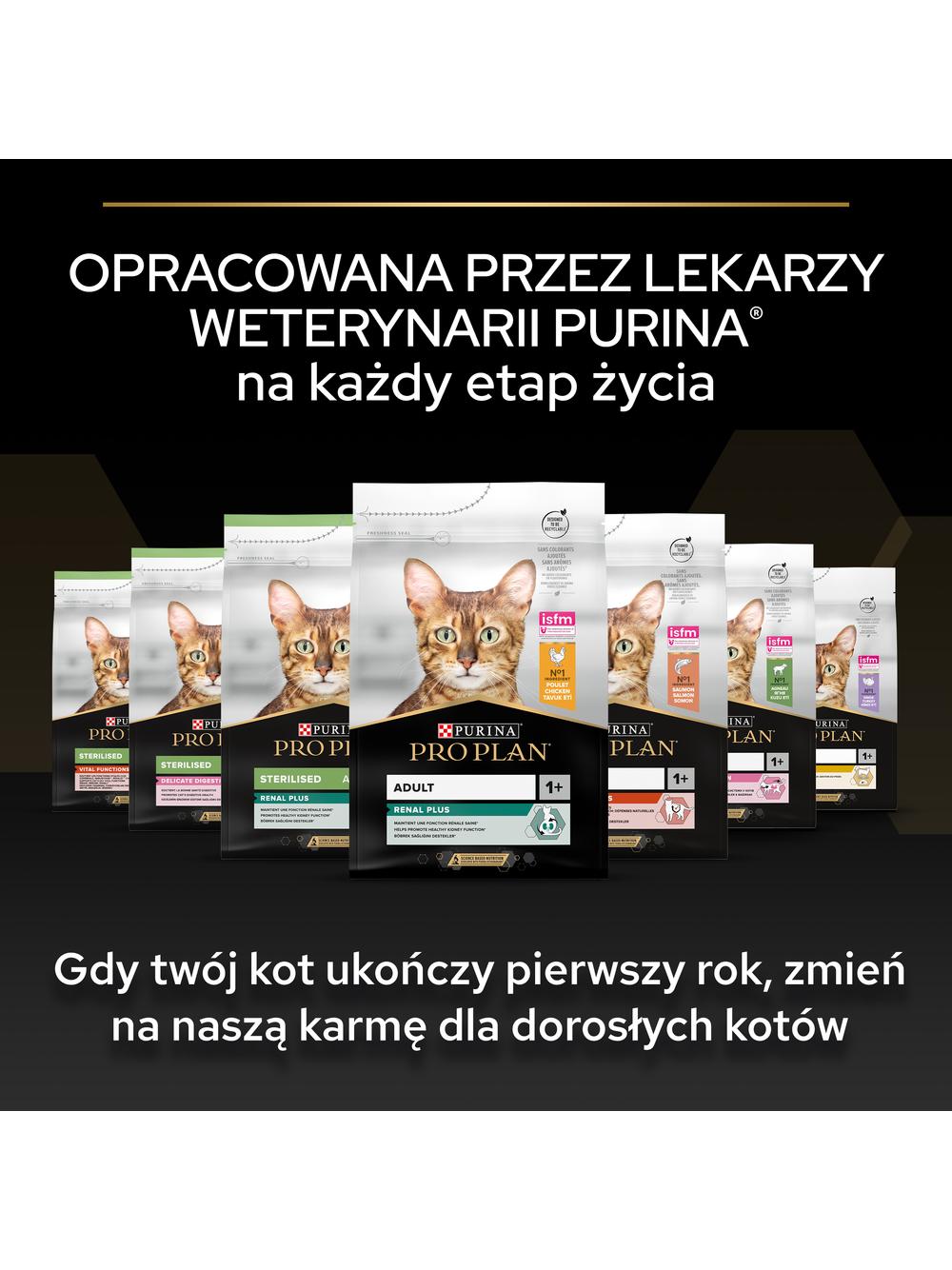 PRO PLAN Kitten Healthy Start Karma dla kociąt bogata w kurczaka 10kg/Opakowanie uszkodzone (9078) !!!