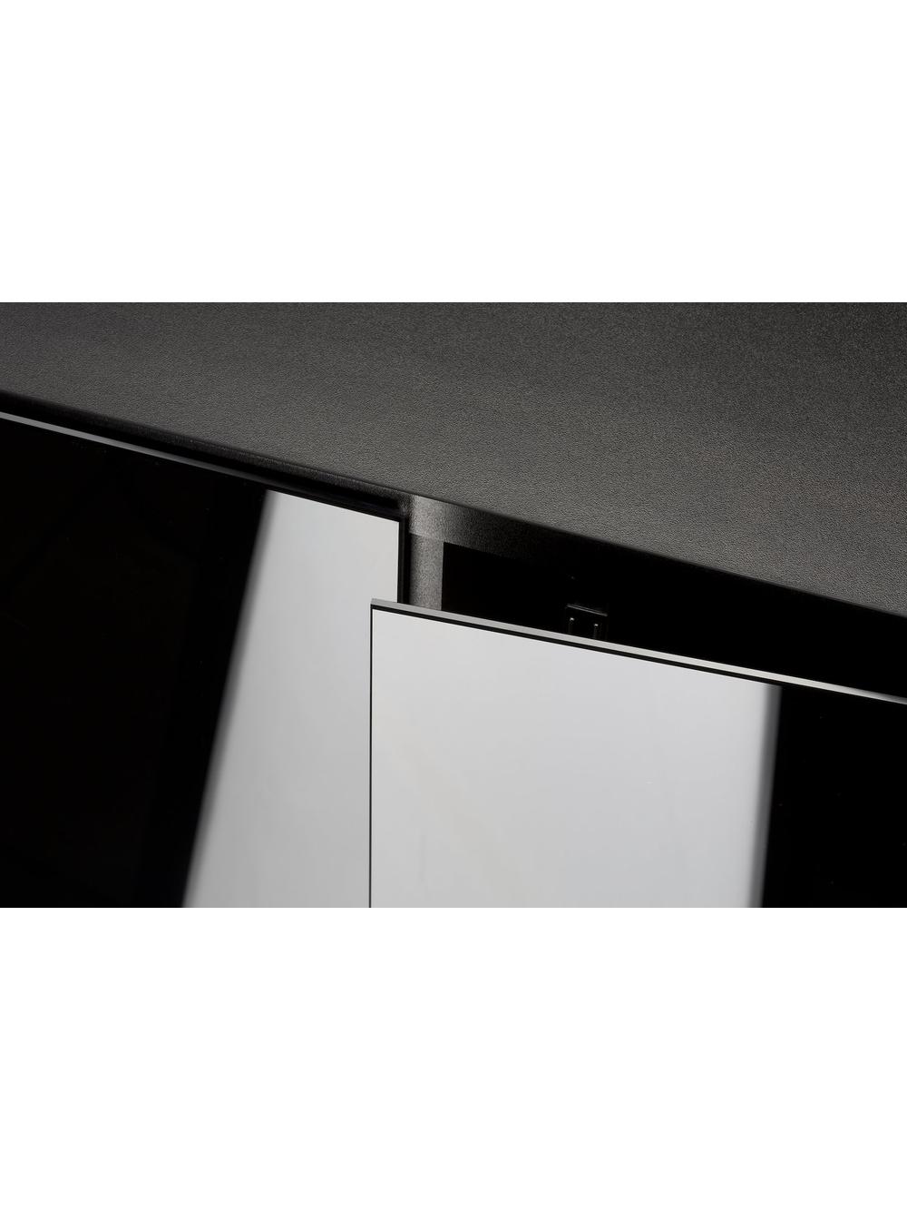 AQUAEL ZESTAW GLOSSY 100 D&N CZARNY + SZAFKA