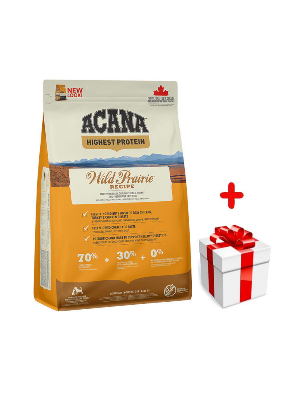 ACANA Wild Prairie Dog 2kg + niespodzianka dla psa GRATIS!