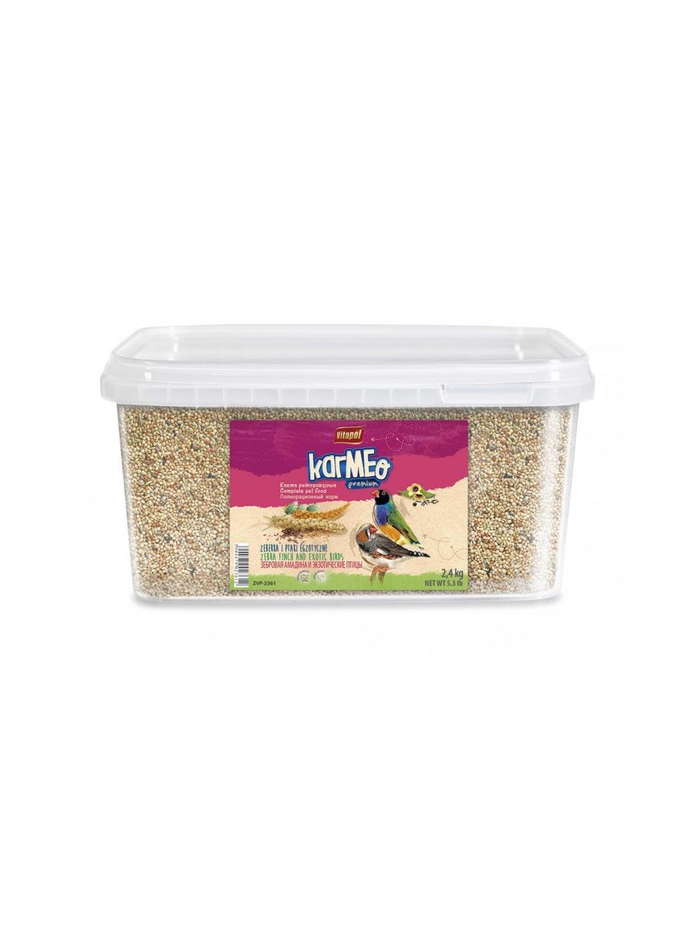 VITAPOL Pokarm pełnowartościowy dla zeberek 2,4kg (3l) wiaderko
