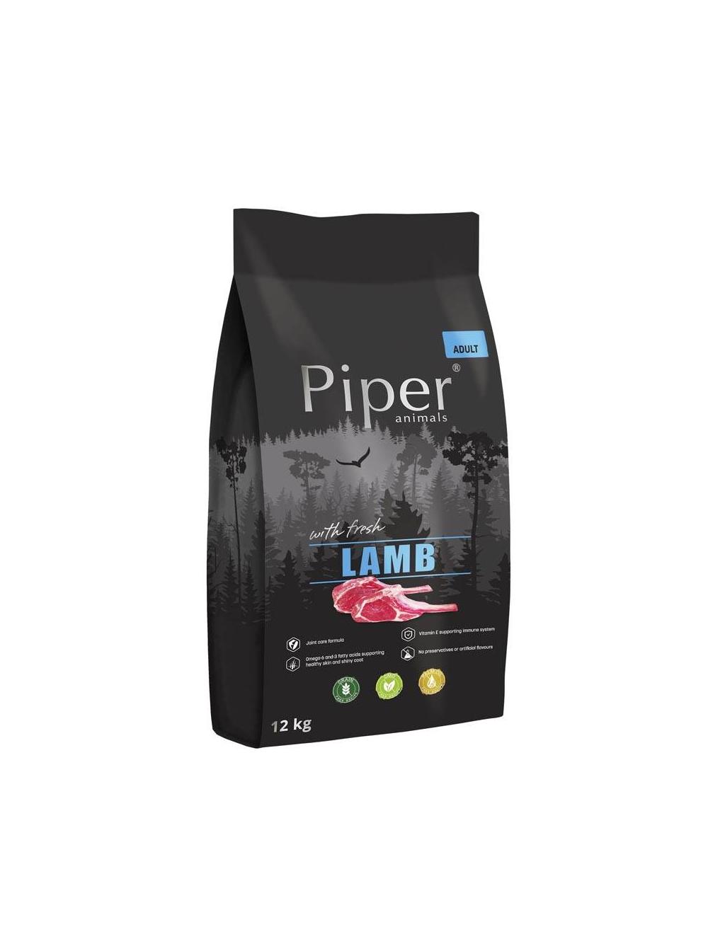 DOLINA NOTECI Piper Animals z jagnięciną 12kg