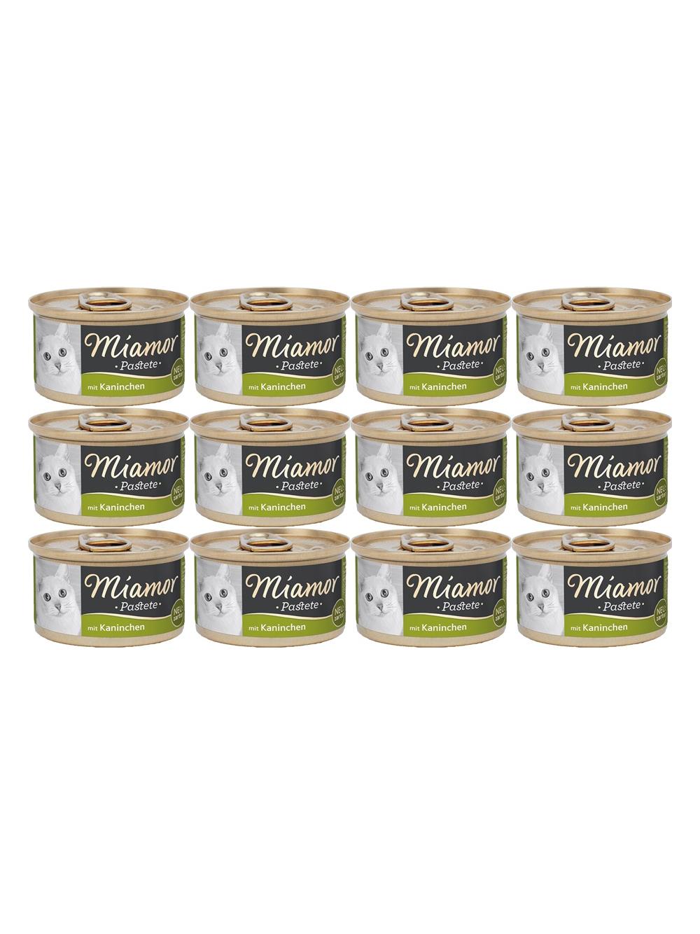 Miamor Pastete królik 12x85g puszka
