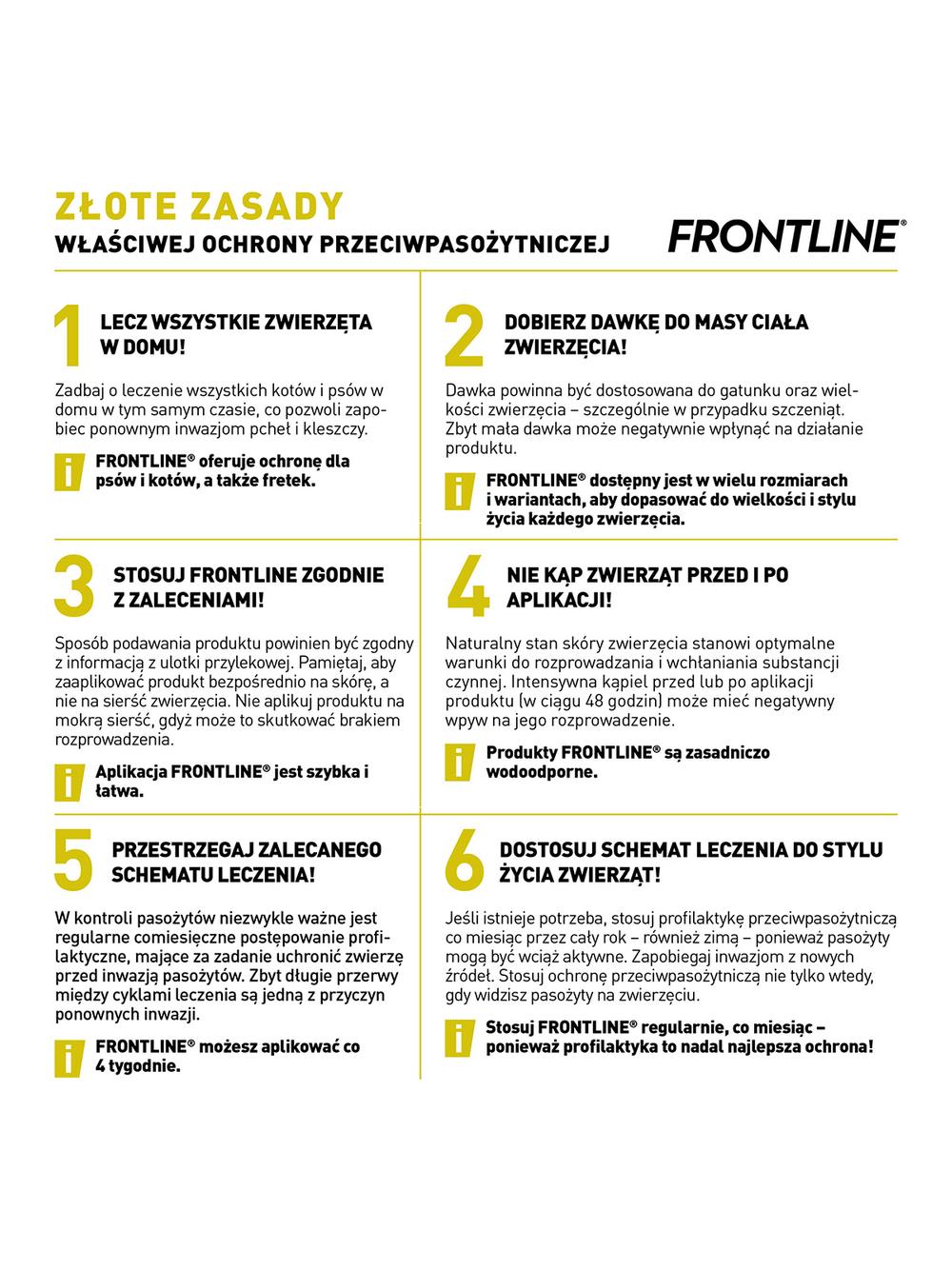 Frontline Spot On Kot dla kotów 3 x 0.5 ml