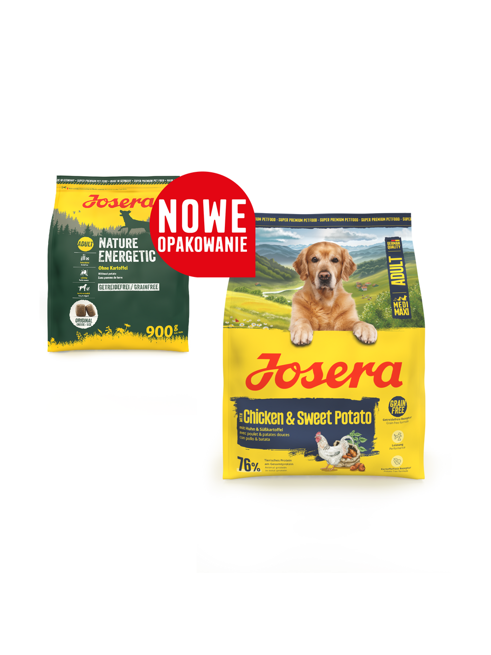 JOSERA Medi/Maxi Chicken & Sweet Potato 900g