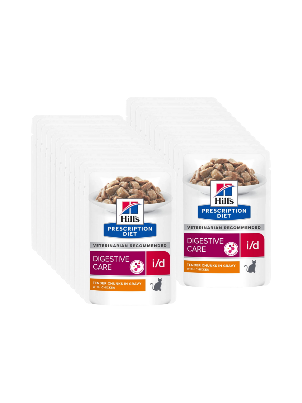 HILL'S PD Prescription Diet Feline i/d 24x85g z kurczakiem - saszetka