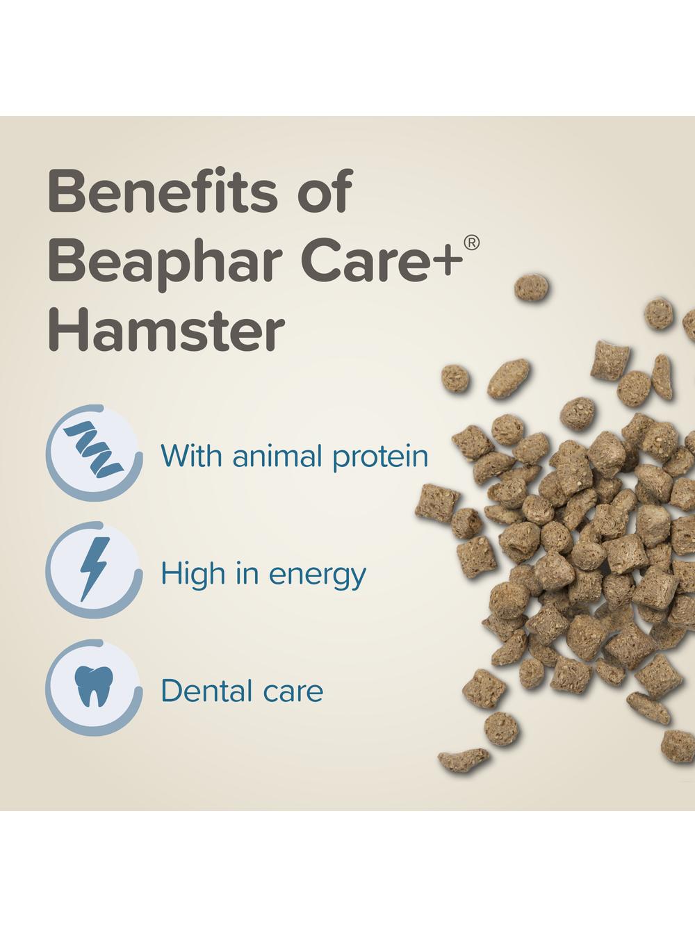 BEAPHAR Care+ Hamster karma dla Chomika pełnoporcjowa super premium 700g