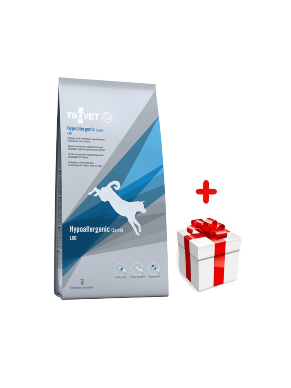 TROVET LRD Hypoallergenic - Lamb (dla psa) 3kg + niespodzianka dla psa GRATIS!
