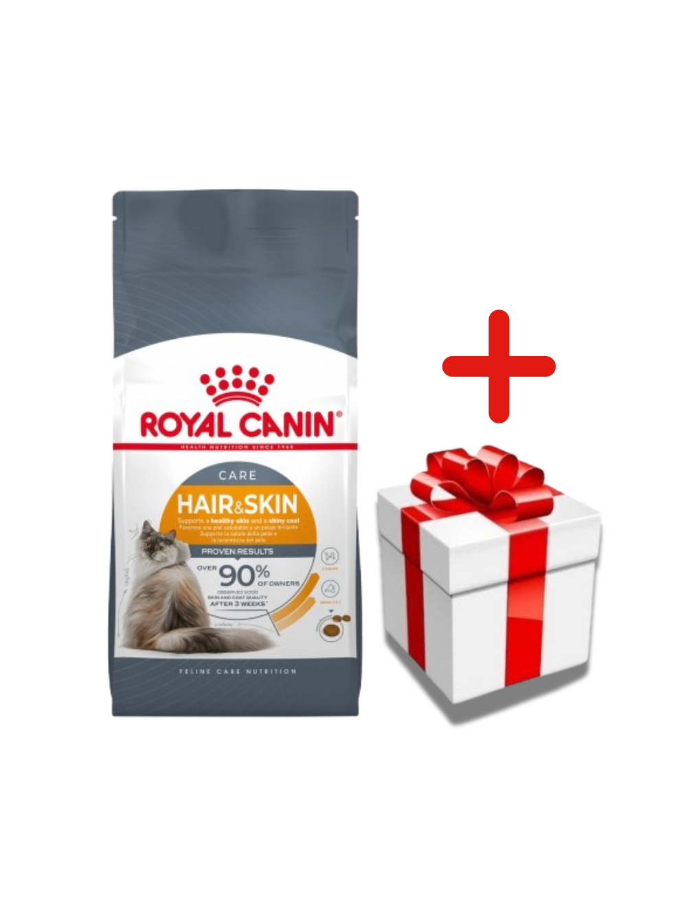 ROYAL CANIN Hair&Skin Care 2kg + niespodzianka dla kota GRATIS!