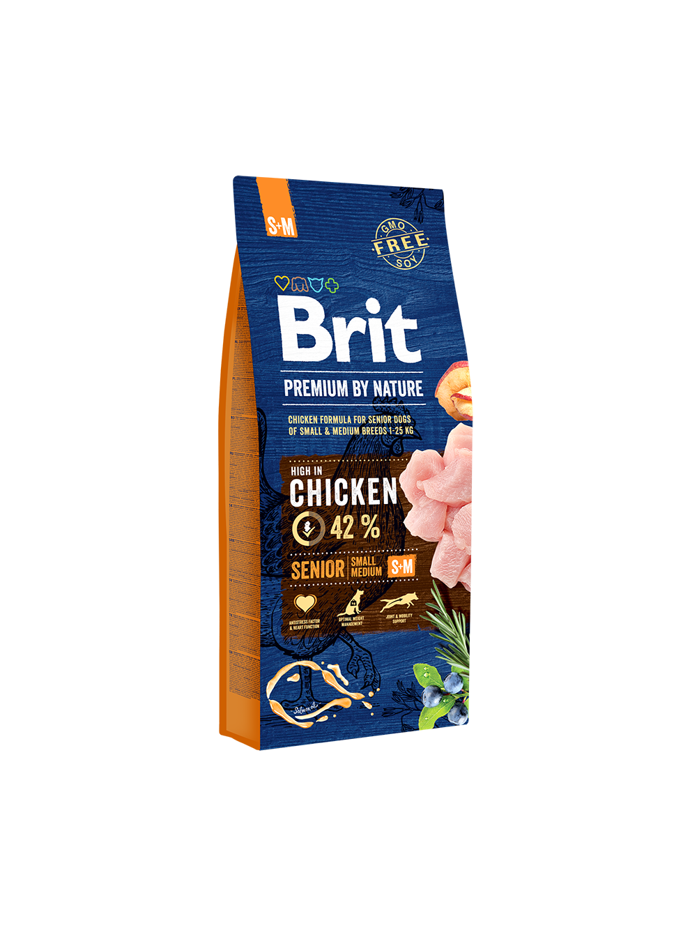 BRIT Premium By Nature Senior S+M 15kg