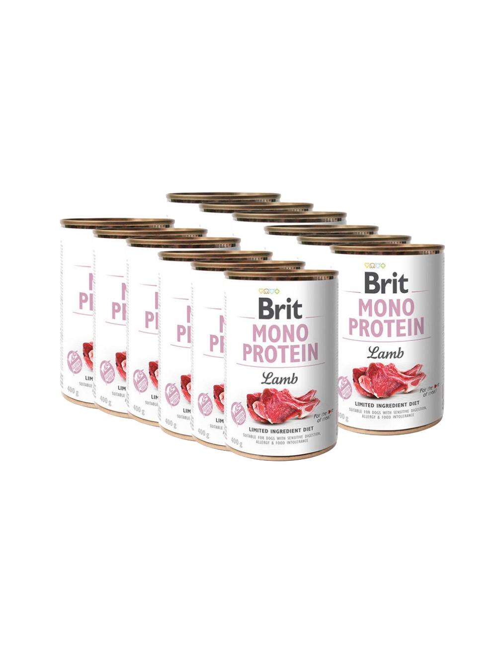 BRIT MONO PROTEIN LAMB 12x400g