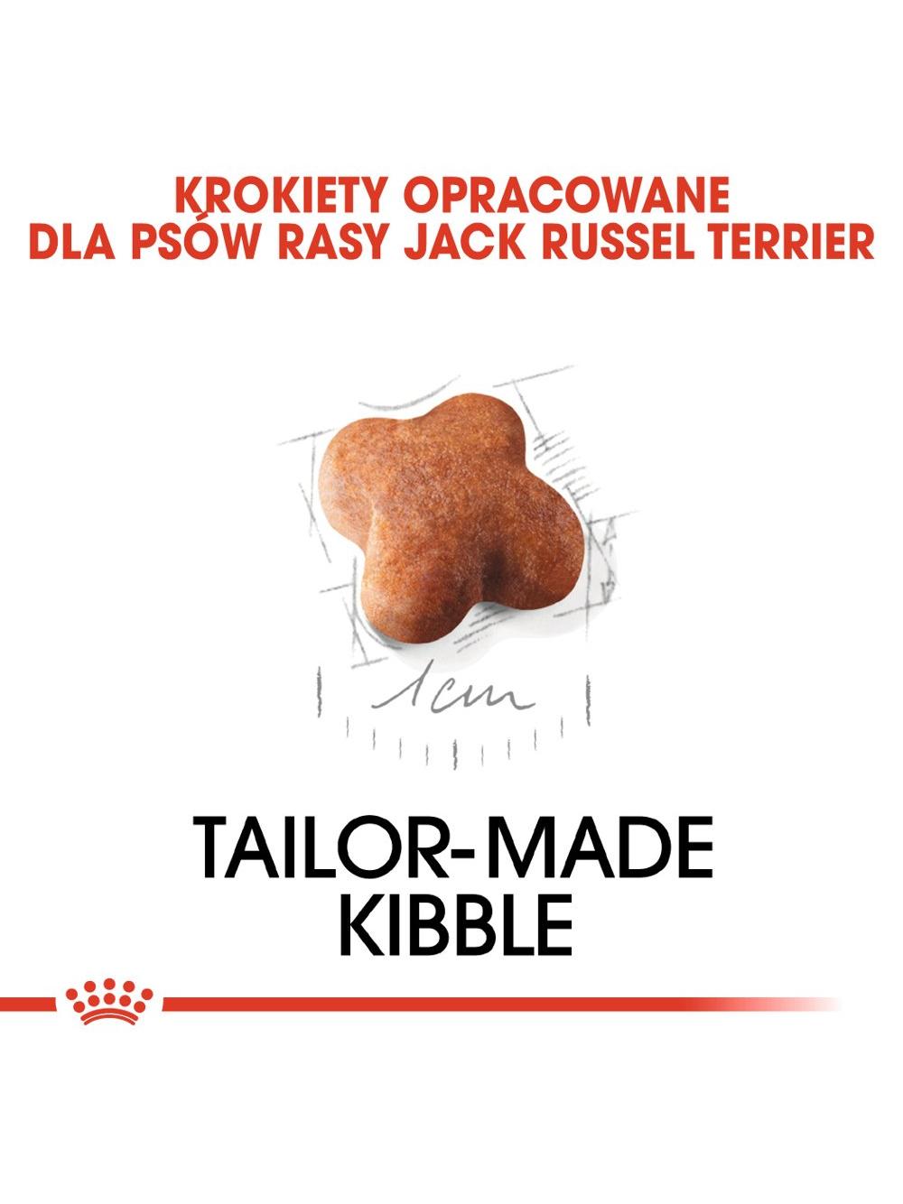 ROYAL CANIN Jack Russell Terrier Puppy 3kg karma sucha dla szczeniąt do 10 miesiąca, rasy jack russel terrier + NIESPODZIANKA DLA PSA GRATIS!!