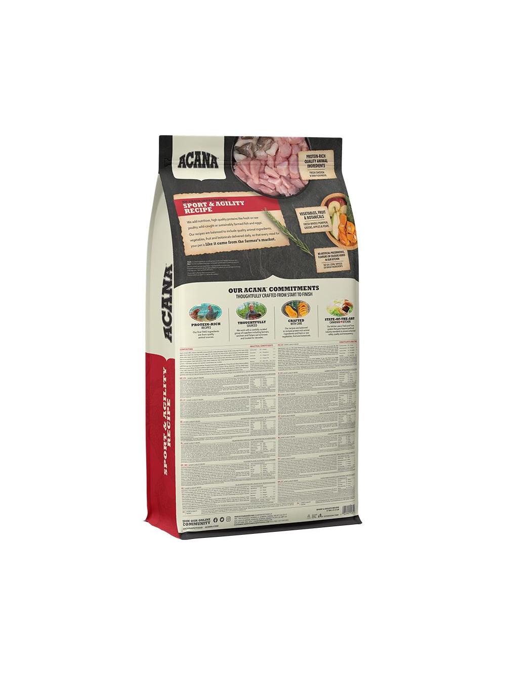 ACANA Sport & Agility 16,8kg/ opakowanie uszkodzone (8734)!!!