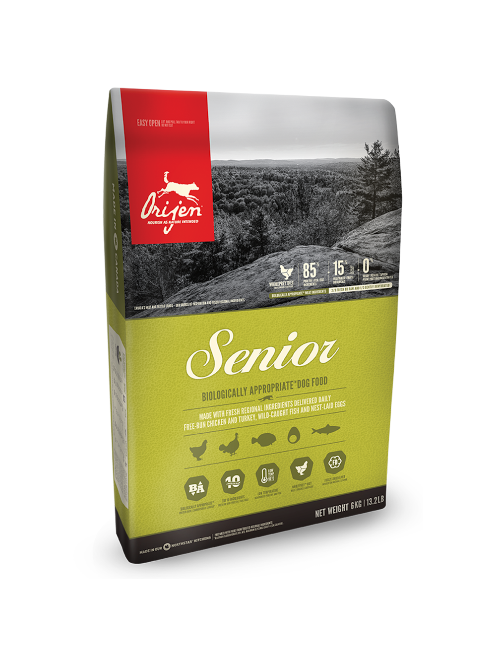 ORIJEN Dog Senior 6kg + niespodzianka dla psa GRATIS!