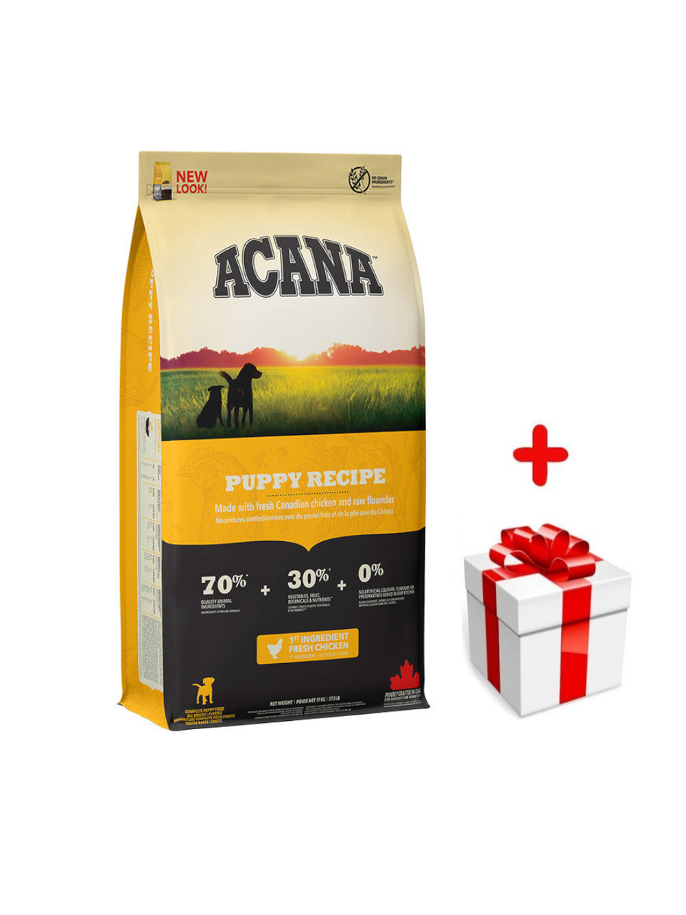 ACANA Puppy Junior 17kg + niespodzianka dla psa GRATIS!