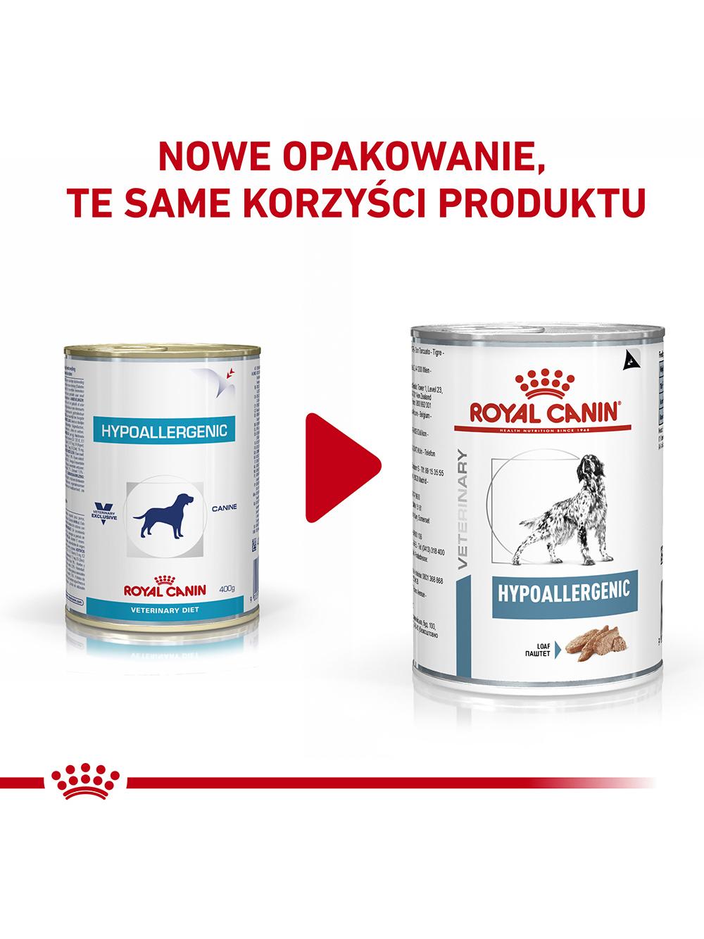 ROYAL CANIN Hypoallergenic DR21 400g puszka