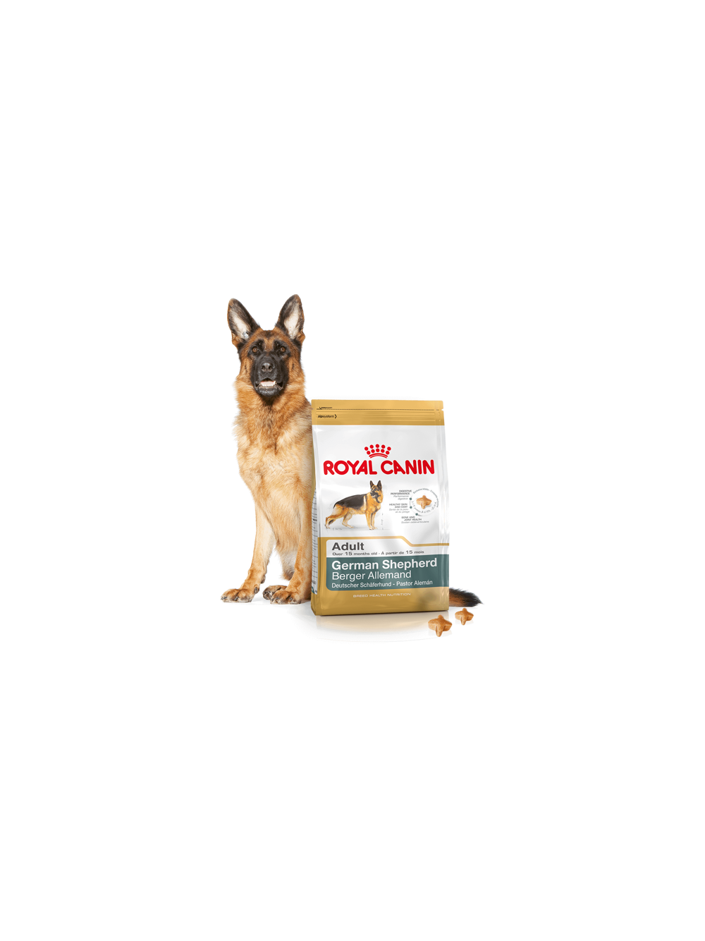 ROYAL CANIN German Shepherd Adult 11kg karma sucha dla psów dorosłych rasy owczarek niemiecki + niespodzianka dla psa GRATIS!