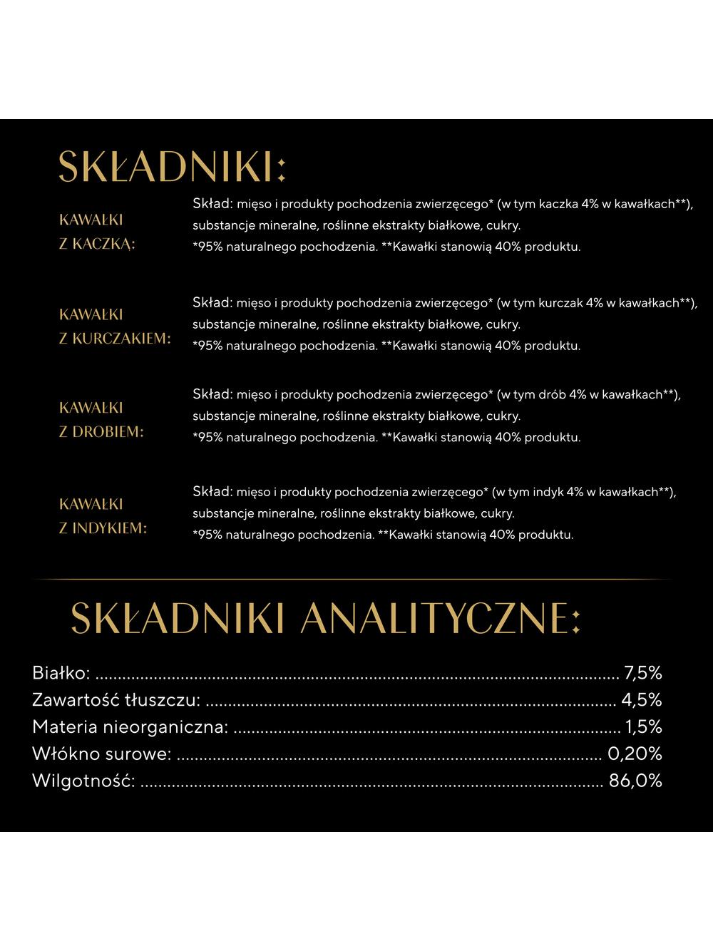 SHEBA Delicacy Fine Flakes Drobiowe Smaki saszetki 4x85 g – mokra karma pełnoporcjowa dla dorosłych kotów, w galaretce (kawałki z: kaczką, kurczakiem, drobiem, indykiem)