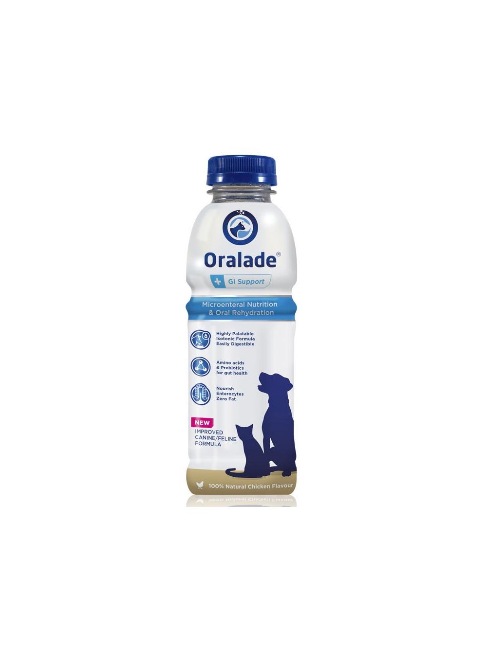 Livisto ORALADE GI SUPPORT 500 ML elektrolity z prebiotykiem dla psów i kotów